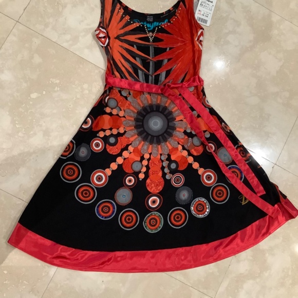 New with Tags - Desigual Vest Railey Dress size XS - Picture 3 of 6